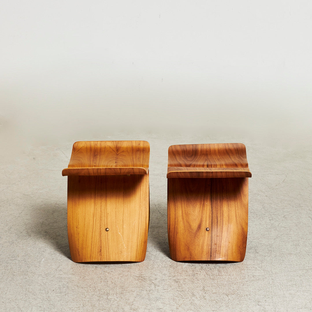 Stools, Sori Yanagi (1915-2011, Japan)