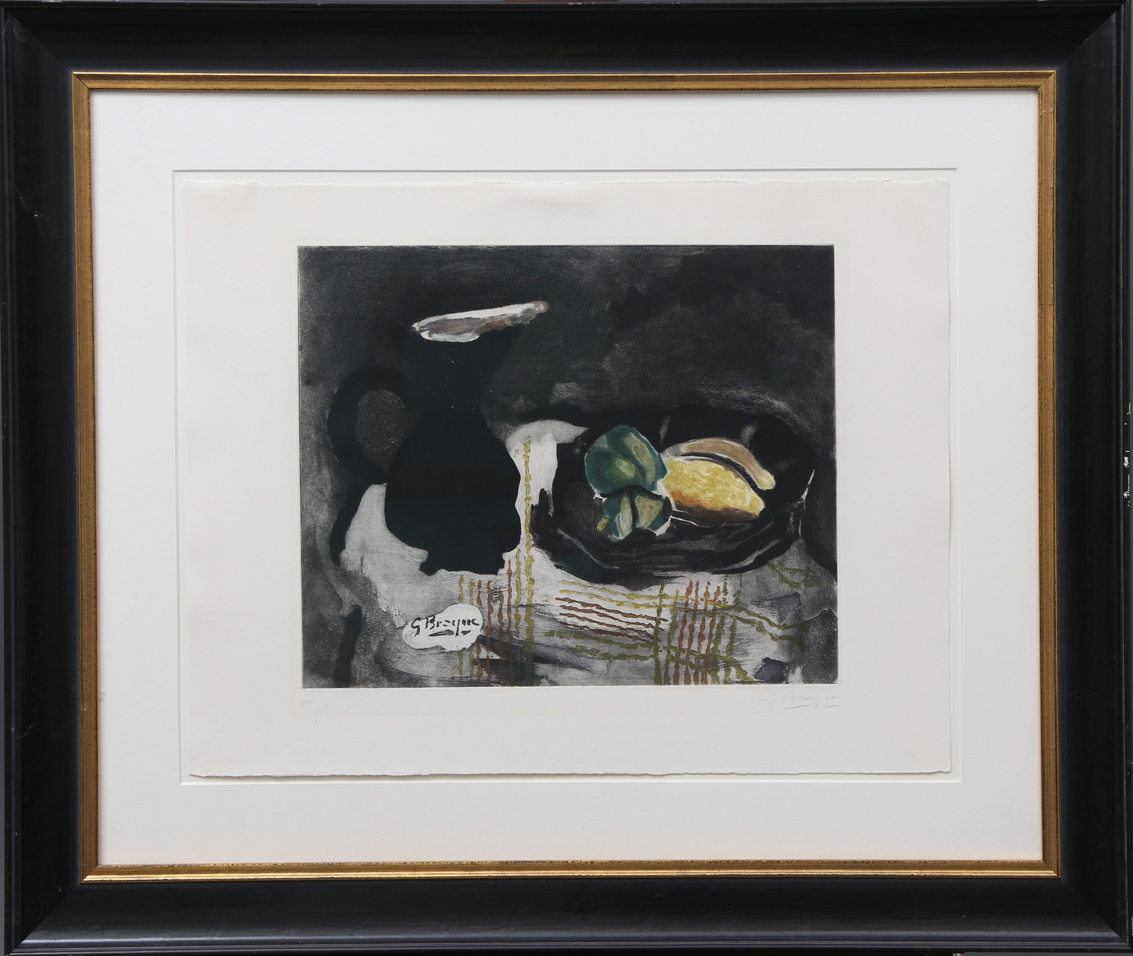Aquatint and etching (Georges Braque, 1882-1963)