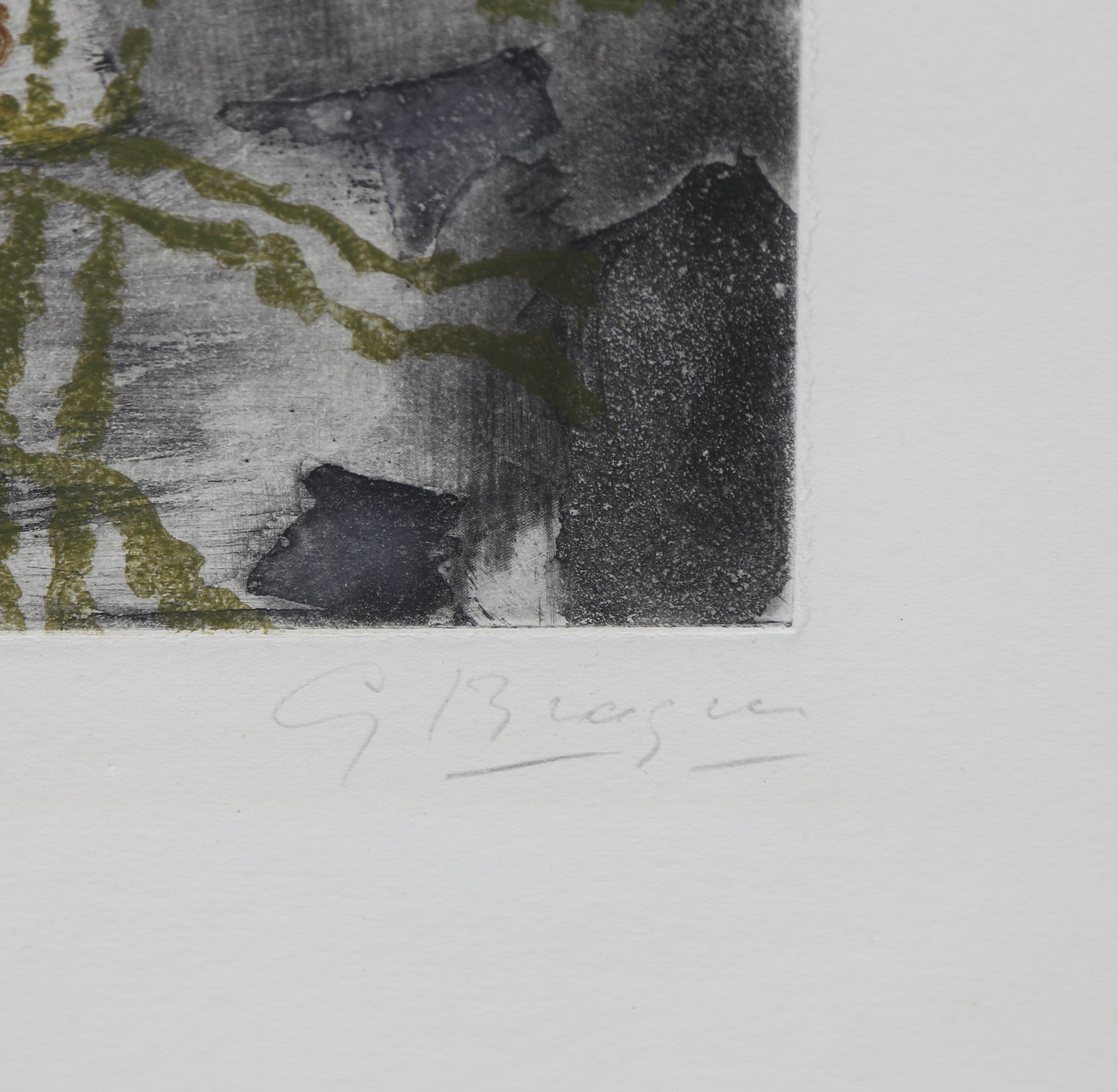 Aquatint and etching (Georges Braque, 1882-1963)